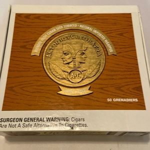 Vintage Antonio Y Cleopatra Cigar Box